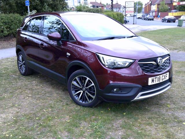 Vauxhall Crossland X 1.2T ecoTec [110] Elite Nav 5dr [Start Stop] Hatchback Petrol Red