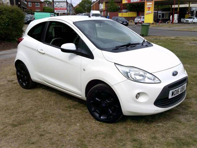 Ford Ka 1.2 Zetec White Edition 3dr Hatchback Petrol White