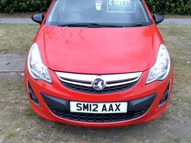 2012 Vauxhall Corsa 1.2 Limited Edition 3dr