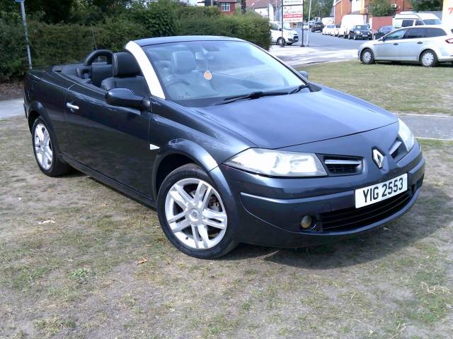 Renault Megane 1.6 VVT Dynamique S 2dr Convertible Petrol Grey