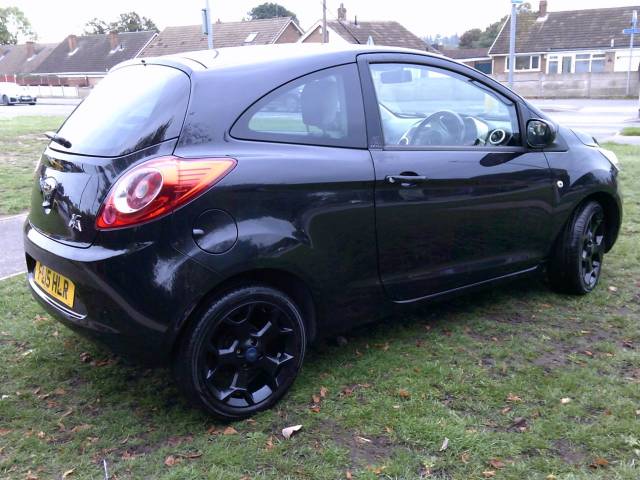 Ford Ka 1.2 Zetec Black Edition 3dr Hatchback Petrol Black
