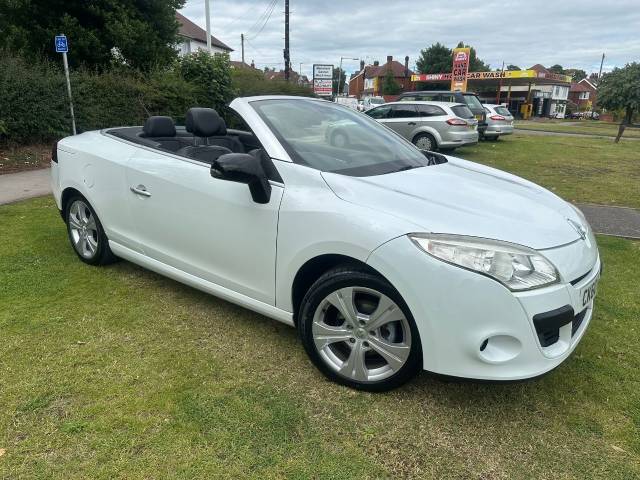 Renault Megane 1.4 16V TCE Dynamique TomTom 2dr Convertible Petrol White