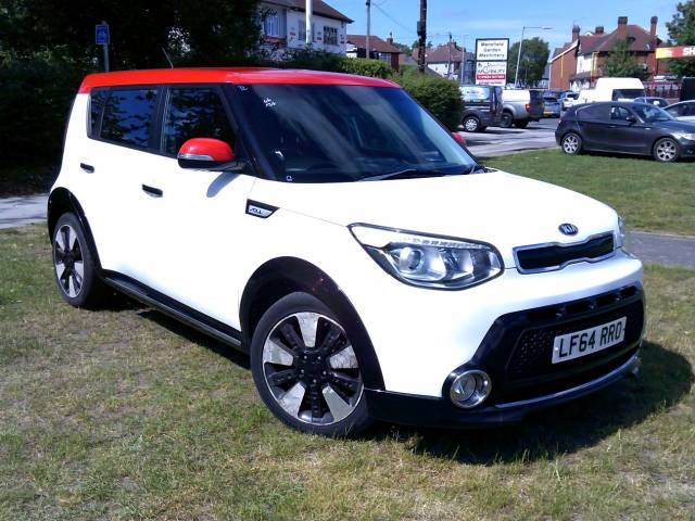 Kia Soul 1.6 CRDi Mixx 5dr Auto Hatchback Diesel White