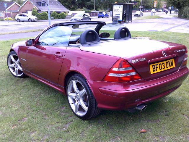 2003 Mercedes-Benz SLK 2.0 SLK 200K 2dr Tip Auto