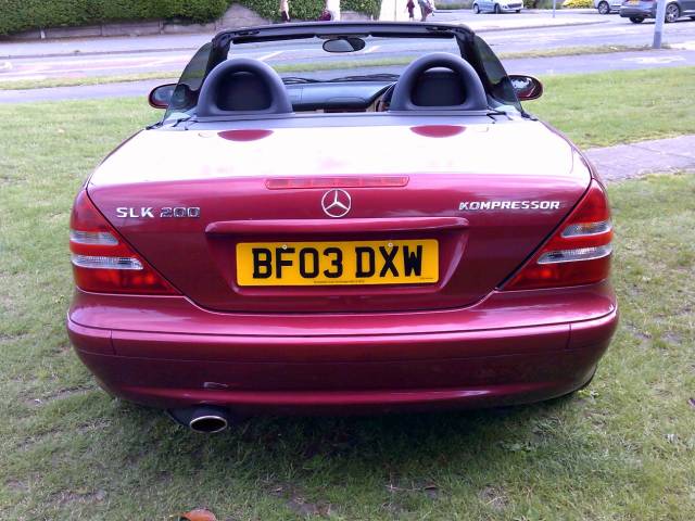 2003 Mercedes-Benz SLK 2.0 SLK 200K 2dr Tip Auto