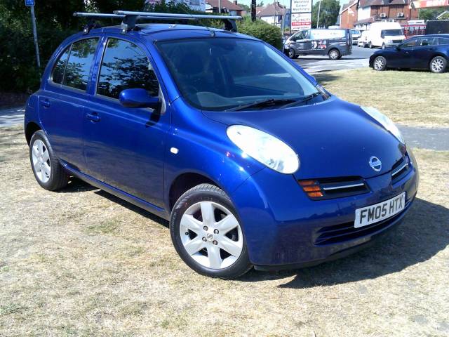 Nissan Micra 1.4 SVE 5dr Hatchback Petrol Blue