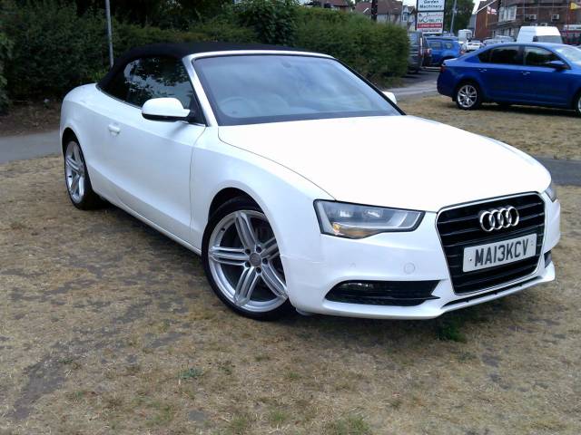 Audi A5 2.0T FSI SE 2dr Multitronic Convertible Petrol White